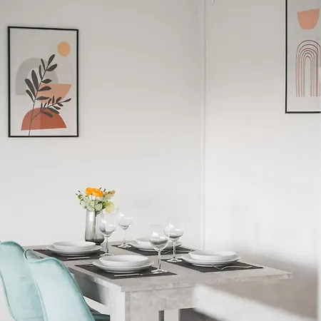 아파트 Sunshine - 4 Personen Airport Messe Mit Tg-garage *